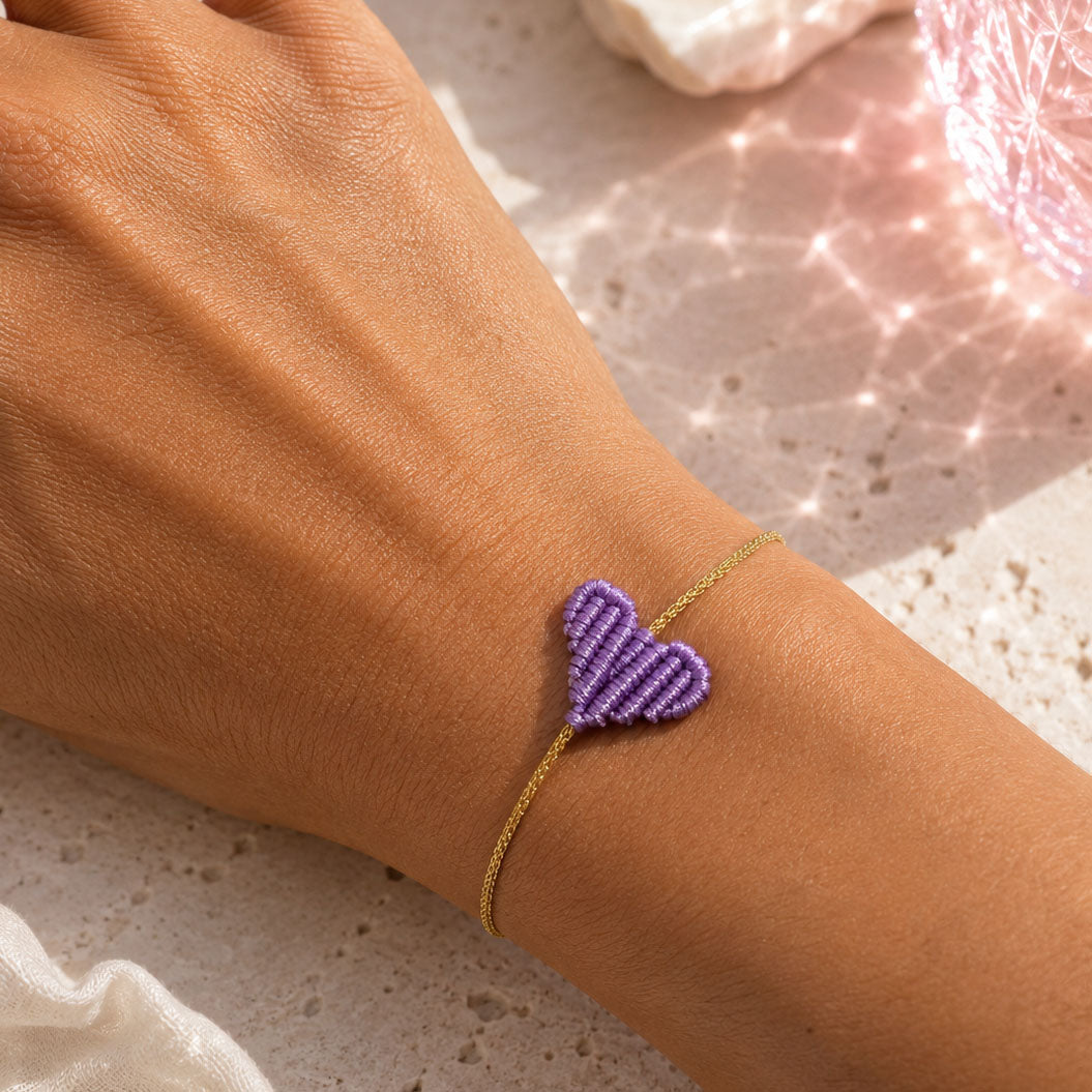 Bracelet You & Me Purple