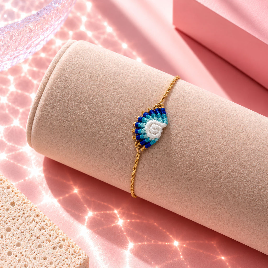 Bracelet Golden Memories Blue