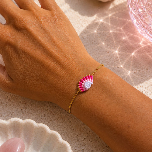 Bracelet Golden Memories Pink