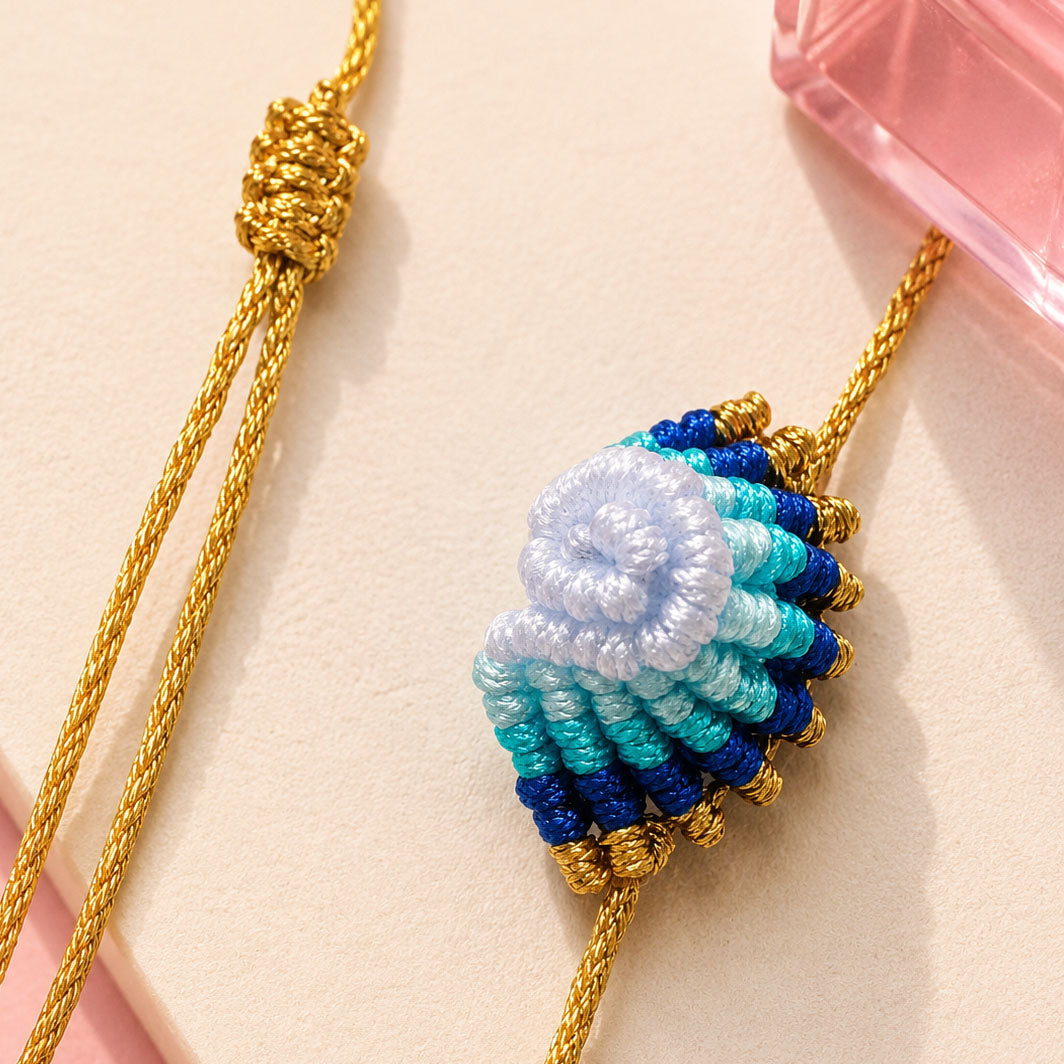 Bracelet Golden Memories Blue